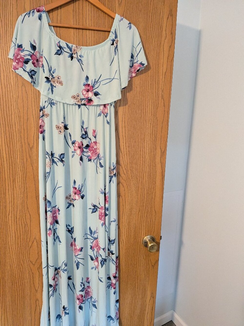 Floral Maternity Dress (L)